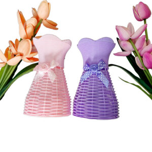 Decorative Flower Basket Vase